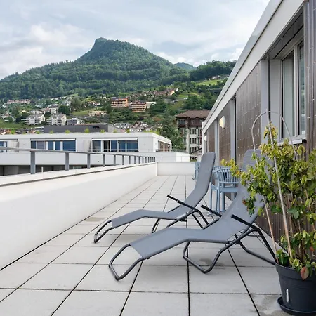 アパート Four Bedroom Penthouse By Swiss